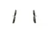Колодка гальм. диск. HONDA CIVIC задн. BOSCH 0 986 494 249 (фото 1)