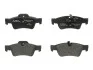 Комплект тормозных колодок, дисковый тормоз BOSCH 0986494256 (фото 1)