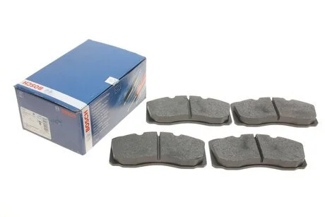 P_Гальмівні колодки дискові \'\'F IVECO Daily \'\'06>> BOSCH 0986494257