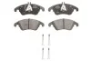 Колодка гальм. диск. MB C-CLASS (W 204) 200-350 07-, E-CLASS (W212) 200-350 08 - передн. BOSCH 0 986 494 263 (фото 1)