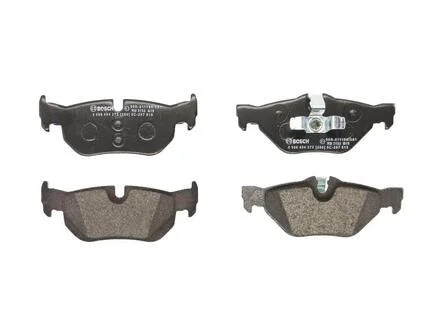 Колодка торм. диск. BMW 1(E81,87) 05-,3(E90,91) 07-,X1(E84) 09- задн. BOSCH 0 986 494 272