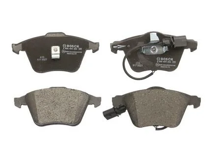 Комплект гальмівних колодок, дискове гальмо BOSCH 0986494283