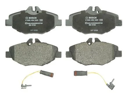 Колодка торм. диск. MB E-CLASS (W211), E-CLASS KOMBI (S211) передн. BOSCH 0 986 494 285