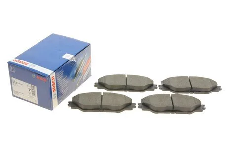 Комплект гальмівних колодок, дискове гальмо BOSCH 0986494316
