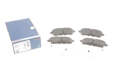 Комплект гальмівних колодок, дискове гальмо BOSCH 0986494321