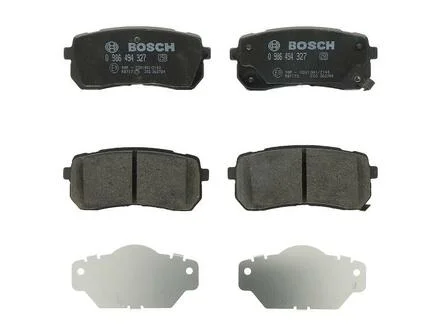 Комплект тормозных колодок, дисковый тормоз BOSCH 0986494327