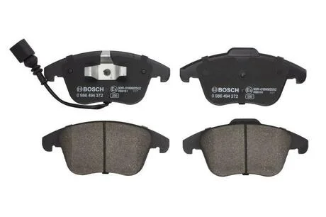 Комплект тормозных колодок, дисковый тормоз BOSCH 0986494372