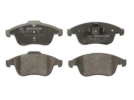 Комплект гальмівних колодок, дискове гальмо BOSCH 0986494401
