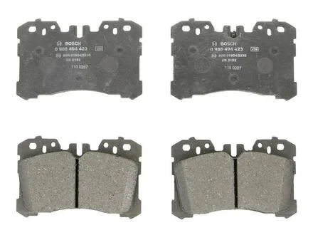 Комплект тормозных колодок, дисковый тормоз BOSCH 0986494423