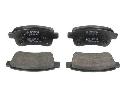 Комплект тормозных колодок, дисковый тормоз BOSCH 0986494452