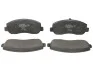 Комплект гальмівних колодок, дискове гальмо BOSCH 0986494498 (фото 1)