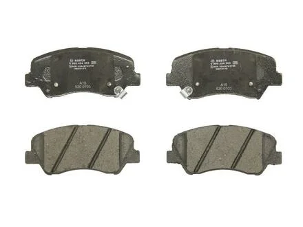 Комплект гальмівних колодок, дискове гальмо BOSCH 0986494563