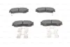 Комплект гальмівних колодок задн, HYUNDAI H-1, H-1 / STAREX, H-1 CARGO, SANTA FÉ II, SANTA FÉ II/SU BOSCH 0986494628 (фото 6)