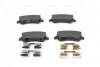 Комплект гальмівних колодок задн, VOLVO S60 II, S80 II, V60 I, V70 III, V70 III/KOMBI, XC60 I, XC70 BOSCH 0986494641 (фото 6)