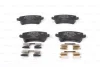 Комплект гальмівних колодок задн, VOLVO S60 II, S80 II, V60 I, V70 III, V70 III/KOMBI, XC60 I, XC70 BOSCH 0986494641 (фото 7)