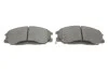 Колодки гальмівні дискові HYUNDAI/SSANGYONG XG/Trajet/Santa Fe/Rexton BOSCH 0 986 494 650 (фото 4)
