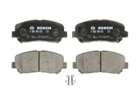 Комплект тормозных колодок, дисковый тормоз BOSCH 0986494675