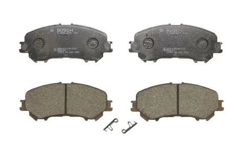 Колодка торм. диск. передн. Nissan, Renault BOSCH 0 986 494 720