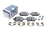 Комплект гальмівних колодок BOSCH 0986494825 (фото 2)