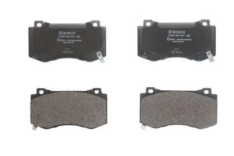 Гальмівні колодки дискові CHRYSLER/JEEP 300C/Grand Cherokee SRT "F "04-10 BOSCH 0986494870
