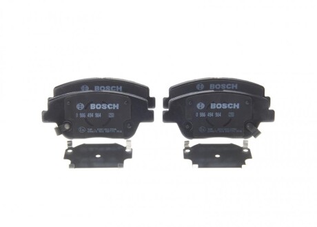 ДИСКОВI КОЛОДКИ ПЕРЕДНI BOSCH 0 986 494 984