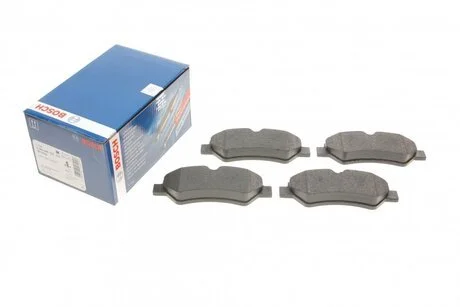 Комплект гальмівних колодок, дискове гальмо BOSCH 0986495100