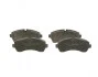Комплект тормозных колодок, дисковый тормоз BOSCH 0986495107 (фото 3)
