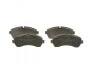 Комплект тормозных колодок, дисковый тормоз BOSCH 0986495107 (фото 4)
