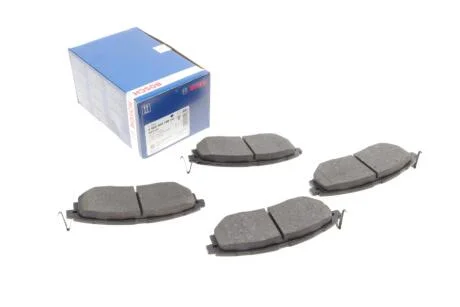 Комплект гальмівних колодок, дискове гальмо BOSCH 0986495156