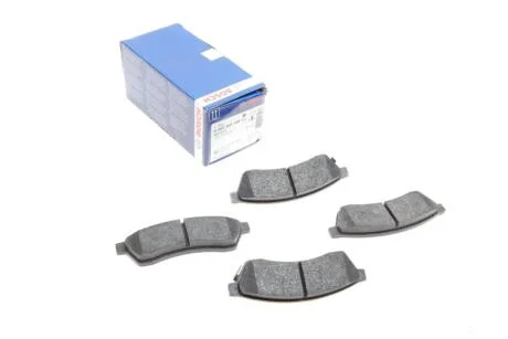 Комплект гальмівних колодок, дискове гальмо BOSCH 0986495168