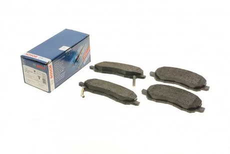 Комплект гальмівних колодок, дискове гальмо BOSCH 0986495253