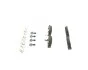 Комплект тормозных колодок, дисковый тормоз BOSCH 0986495319 (фото 1)