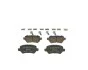 Комплект тормозных колодок, дисковый тормоз BOSCH 0986495319 (фото 3)