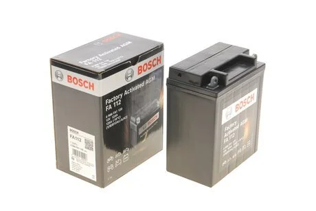 Аккумуляторная батарея 12Ah/125A (134х81х160/+R/B0) (AGM) Factory Activated AGM BOSCH 0 986 FA1 120