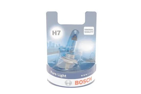 Автолампа Pure Light H7 PX26d 55 W прозора BOSCH 1987301012