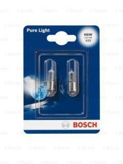 Автолампа Pure Light H6W BAX9s 6 W BOSCH 1987301035