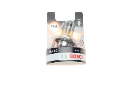 Автолампа Plus 30 H4 P43t 55 W 60 W BOSCH 1987301040