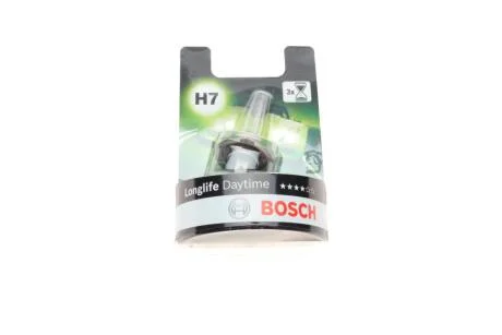 Автолампа Longlife Daytime H7 PX26d 55 W BOSCH 1987301057