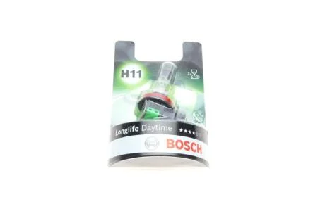 Автолампа Longlife Daytime H11 PGJ19-2 55 W BOSCH 1987301340