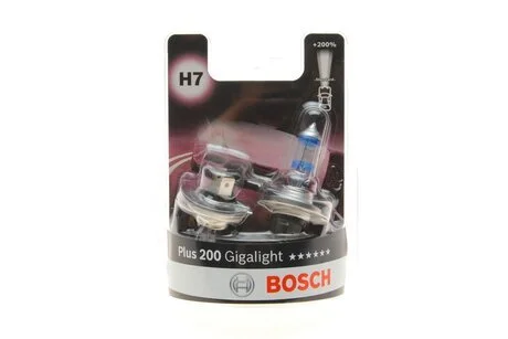 ЛАМПА РОЗЖАР Plus 200 Gigalight H7 / *1 BOSCH 1 987 301 436