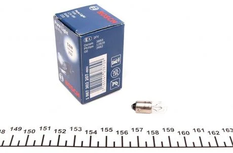 Автолампа Pure Light T4W BA9s 4 W BOSCH 1987302207