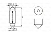 Автолампа C5W SV8,5-8 5 W прозрачная BOSCH 1987302520 (фото 6)