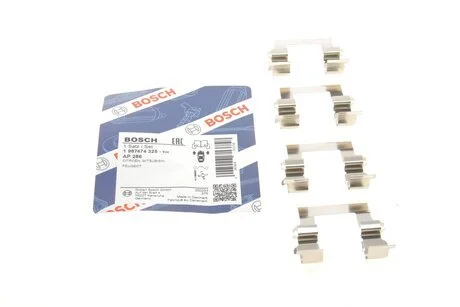 Комплектуючі, колодки дискового гальма BOSCH 1987474325