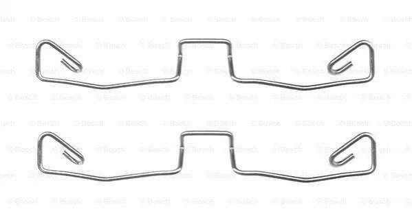 КМП гальмівних колодок AUDI A6/S6 1,9-4,299-05 BOSCH 1987474658 (фото 1)