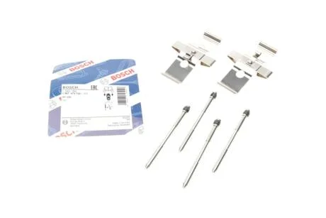 Комплектуючі, колодки дискового гальма BOSCH 1987474742