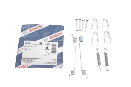 Комплектуючі, гальмівна колодка BOSCH 1987475274