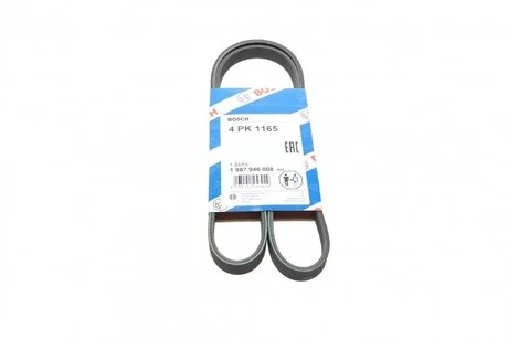 Ремінь поліклінової 4PK1165 BOSCH 1 987 946 008