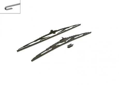 Щітка скло очистить. 600/530 TWIN 801 BOSCH 3397001801