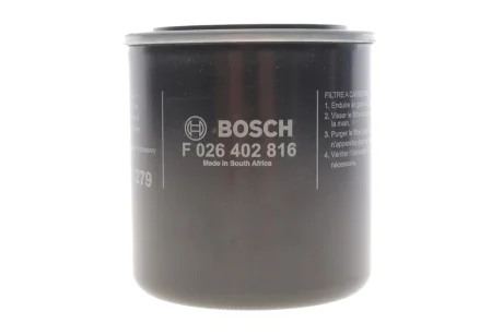 ЗМІННИЙ ФІЛЬТР ПАЛИВА BOSCH F 026 402 816
