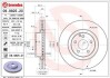 Гальмівний диск вентильований BREMBO 09.9825.21 (фото 1)